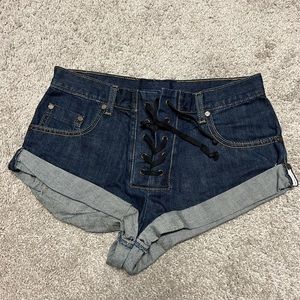 One Teaspoon Size 26 Denim Shorts